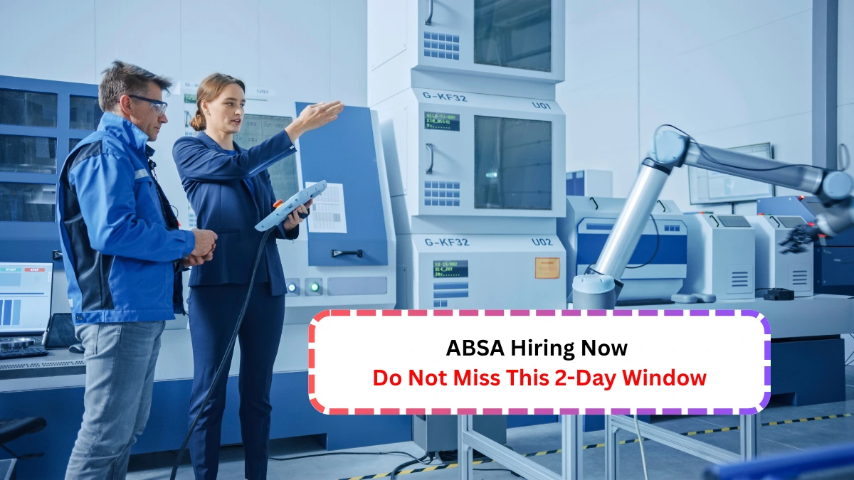 ABSA Hiring Now — Do Not Miss This 2-Day Window