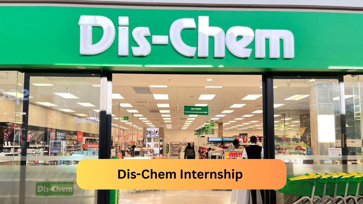 Dis-Chem Internship Application Details