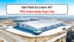 Get Paid to Learn AI TFG Internship Says Yes