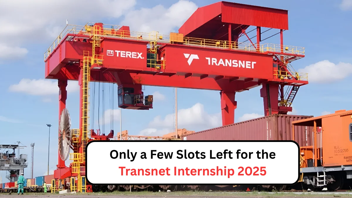 Only a Few Slots Left for the Transnet Internship 2025