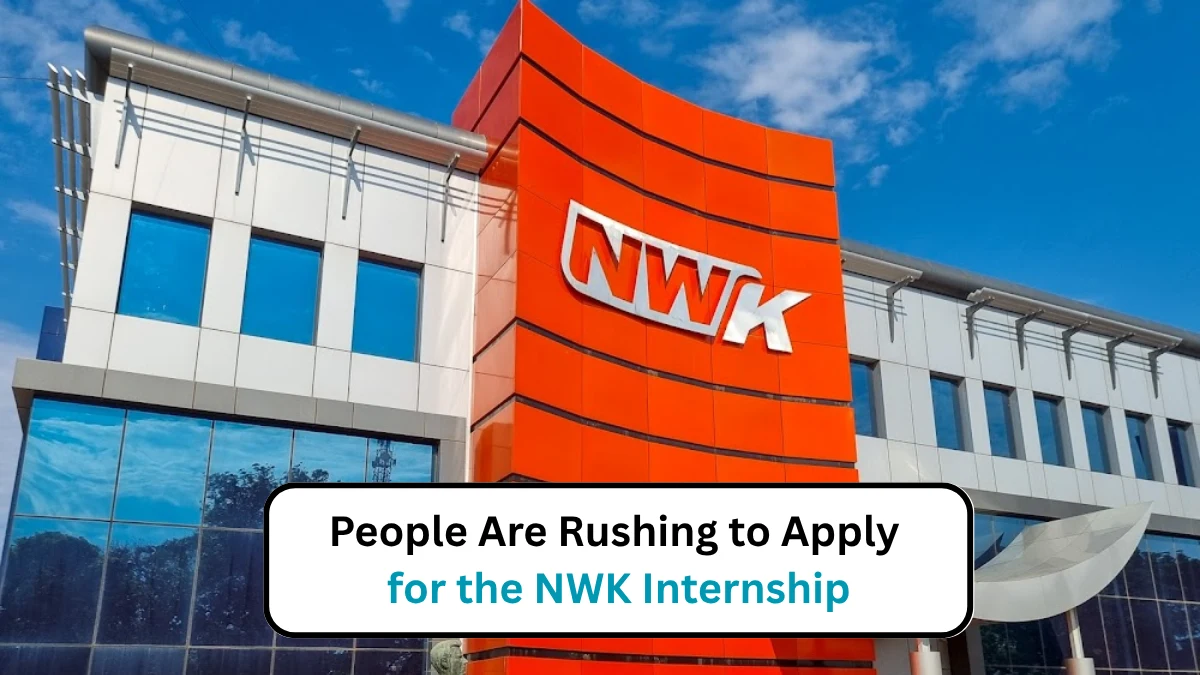 People Are Rushing to Apply for the NWK Internship