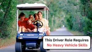 This Driver Role Requires No Heavy Vehicle Skills