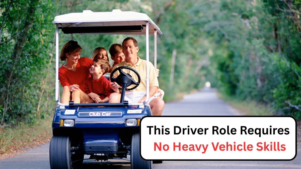 This Driver Role Requires No Heavy Vehicle Skills