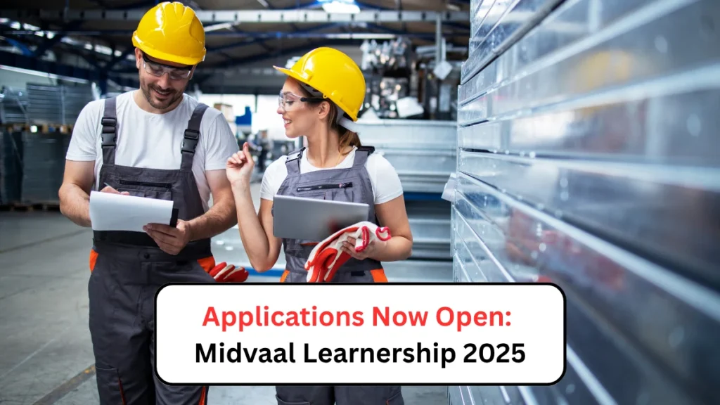 Applications Now Open Midvaal Learnership 2025