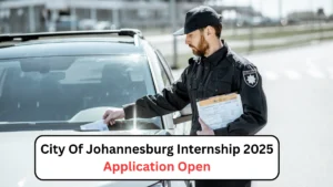City Of Johannesburg Internship 2025 Application Open