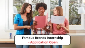 Famous Brands Internship - Application Open