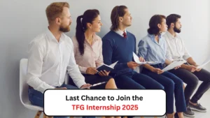 Last Chance to Join the TFG Internship 2025