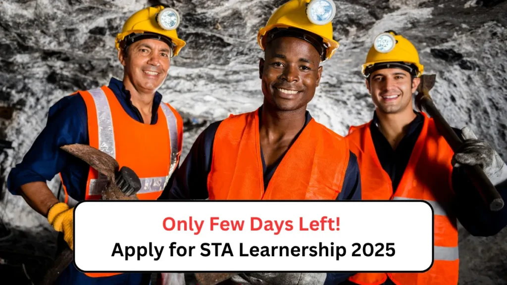 Only Few Days Left! Apply for STA Learnership 2025 (1)