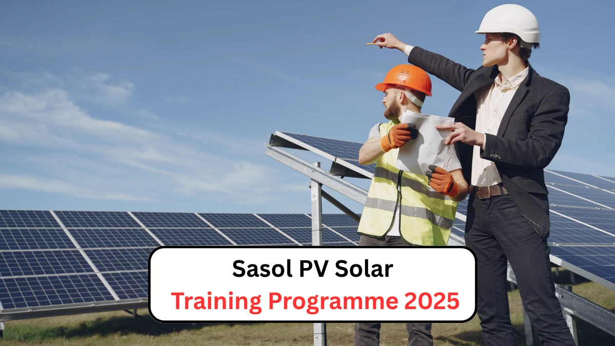 Sasol PV Solar Training Programme 2025